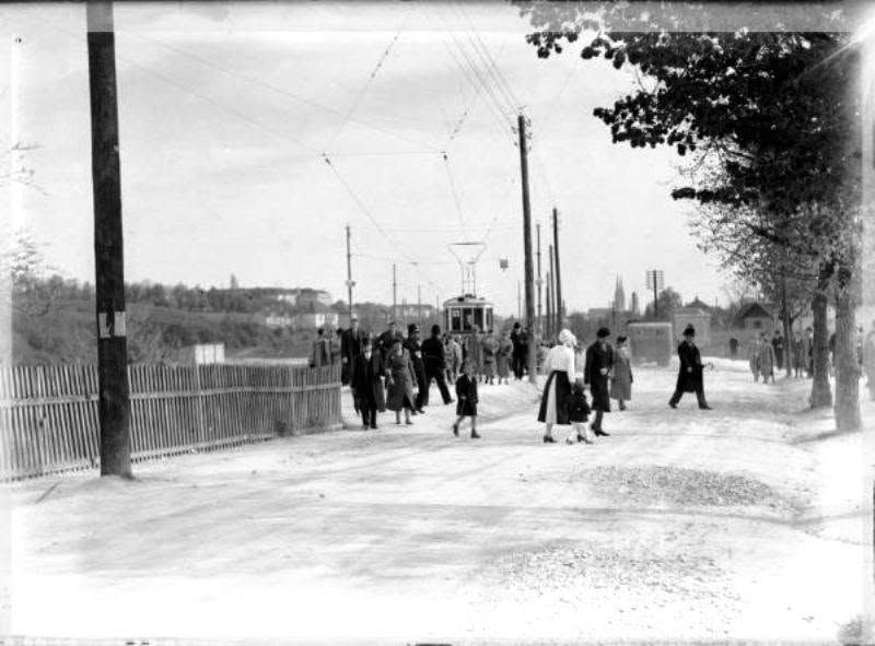 Tramvajsko okretište Mihaljevac 1935. godine